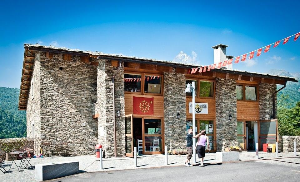 Rifugio Galaberna Hotel Ostana Eksteriør billede
